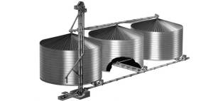 Flat/Horizontal Drag Conveyors - 9" Hutchinson Mass-Ter Flow Drag Conveyor