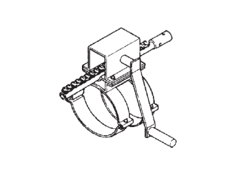 Hutchinson - 10" Hutchinson Control Rod Rack & Pinion Assembly