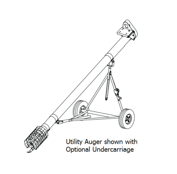 Hutchinson - 4" x 11' Hutchinson Bulk Tank Auger