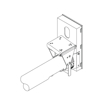 Hutchinson - 6" Hutchinson 5HP Standard Duty Custom Auger Drive with 15" Driven Pulley