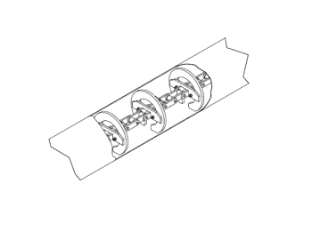 Hutchinson - 20' Hutchinson Tube Conveyor Section for 6" System