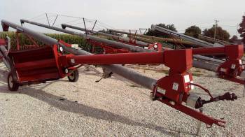 New 13" x 62' Hutchinson Swing Away Auger
