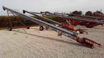 Used 12" x 61' Hutchinson Top Drive Auger