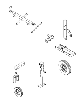 Hutchinson - Hutchinson Side Pull Undercarriage Kit for Drive-Over Conveyor