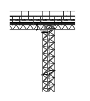 Brownie Systems - Brownie RS2844 Catwalk Support Tower