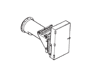 Hutchinson - 14" Hutchinson 20HP Commercial Horizontal 3-Belt Reducer Drive