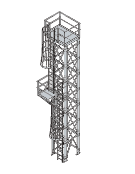 Sentinel Building Systems - Sentinel Eclipse Ladder & Cage Assemblies