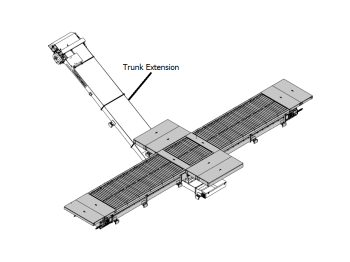 Hutchinson - Hutchinson 5' Trunk Extension for Low Profile