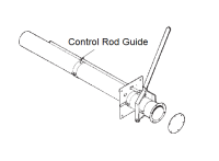 8" Hutchinson Control Rod Guide for Bin Flange