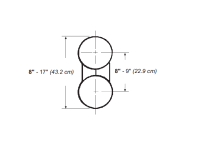 Hutchinson - 5' Hutchinson Double Tube Housing Section for 8" Double Run - Image 2