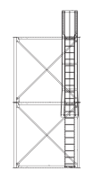 20' Tower Ladder Package with Step Thru