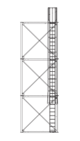 30' Tower Ladder Package with Step Thru