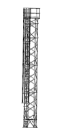 40' Ladder & Cage