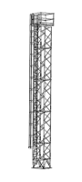 45' Ladder & Cage