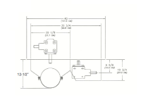 Hutchinson - 8" Hutchinson 5HP New Commercial Power Sweep for 42' Bin - Image 2