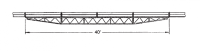 9" Hutchinson Mass-Ter Flow Drag Conveyor - 9" Hutchinson Mass-Ter Flow Parts - Hutchinson - Hutchinson 40' Truss Kit for 9" Mass-Ter Flow