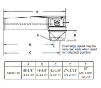 Hutchinson - 10HP Hutchinson 4,150 BPH Horizontal and Inclined Drive Head for Model 50 - Image 3