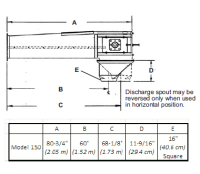 Hutchinson - 30HP Hutchinson 10,000 BPH Horizontal and Inclined Drive Head for Model 150 - Image 3