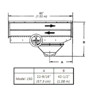 Hutchinson - Hutchinson Intermediate Outlet w/ Rack & Pinion Control for Model 150 - Image 2