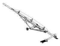Hutchinson Swing-Away Augers - 13" Hutchinson Swing-Away Augers - Hutchinson - 13" X 72' Hutchinson Swing-Away Gear Drive Auger