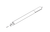 Hutchinson Roof Auger Extensions - 10" Hutchinson Auger Extensions - Hutchinson - 10" x 15' Hutchinson Standard Duty Auger Extension with Internal Bearing