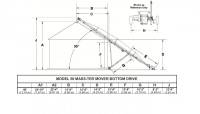 Hutchinson - 6" x 9" x 40' Hutchinson Model 50 Mass-Ter Mover with Bottom Drive - Electric - Image 2