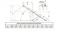 Hutchinson - 6" x 9" x 50' Hutchinson Model 50 Mass-Ter Mover with Bottom Drive - Electric - Image 2